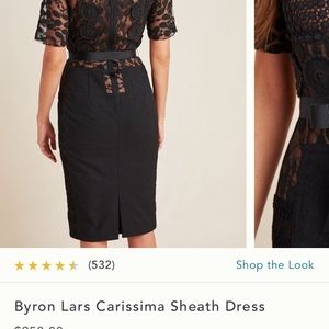 Anthropologie Byron Lars Sheath Dress